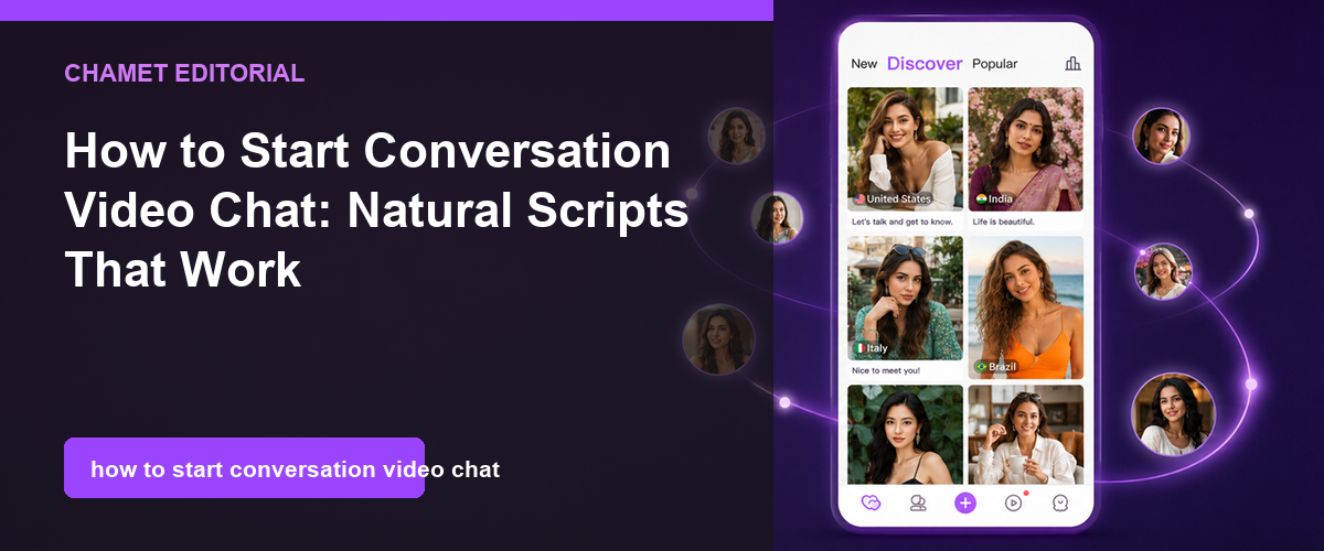 How to Start Conversation Video Chat: 12 Scripts cover image