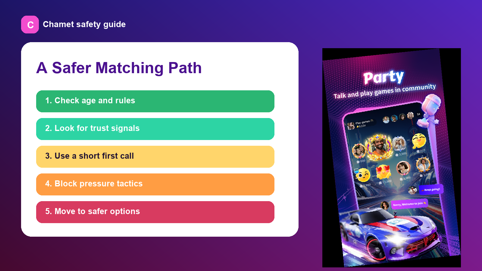 A Safer Matching Path graphic for Is Azar Safe in 2026? Risks and Safer Options.