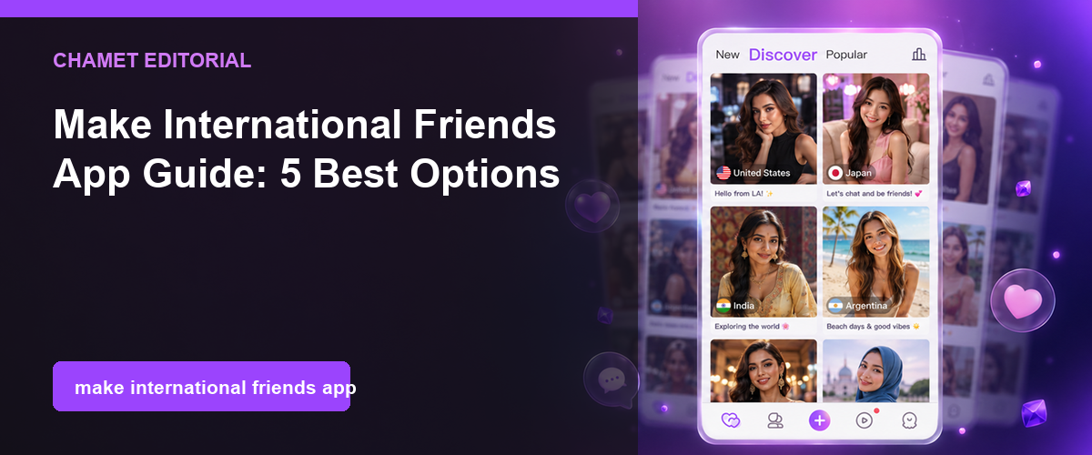 Best Apps to Make International Friends in 2026 cover image